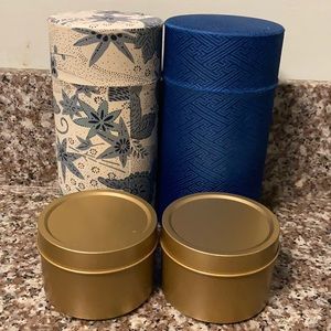 Teavana Tea Canisters